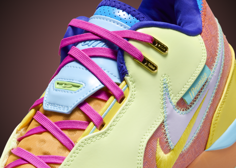 Nike LeBron NXXT Gen Ampd Multi-Color Midfoot Detail