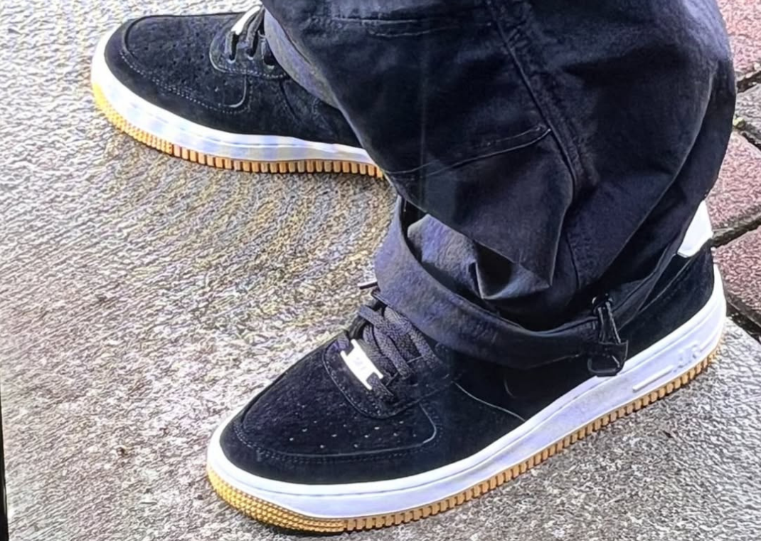 This Black and Gum Nike SB Air Force 1 is Perfection in Soft Suede