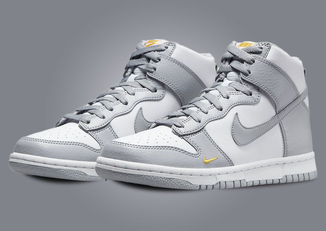 Nike dunks high clearance grey