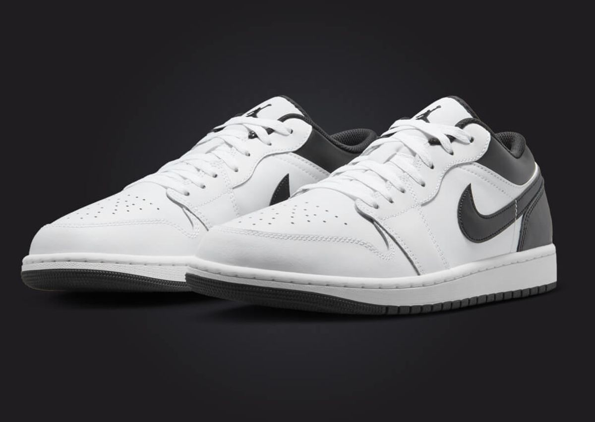 Air jordan low 1 black and white Outlet