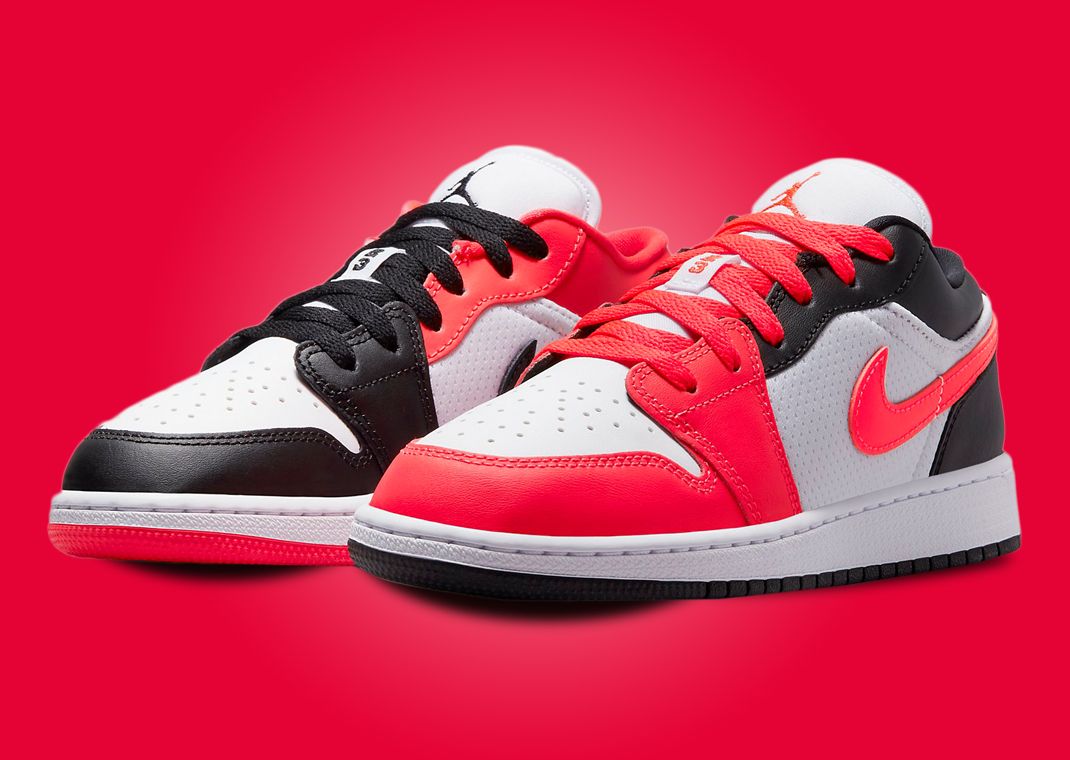 The Air Jordan 1 Low SE Alternate Infrared 23 Black Is A Mismatch Made in Heaven