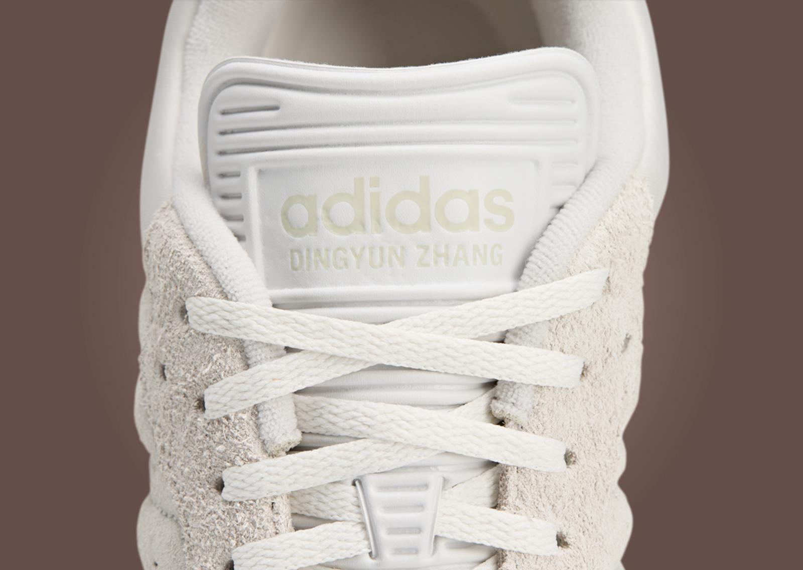 Dingyun Zhang x adidas White Vapour Tongue