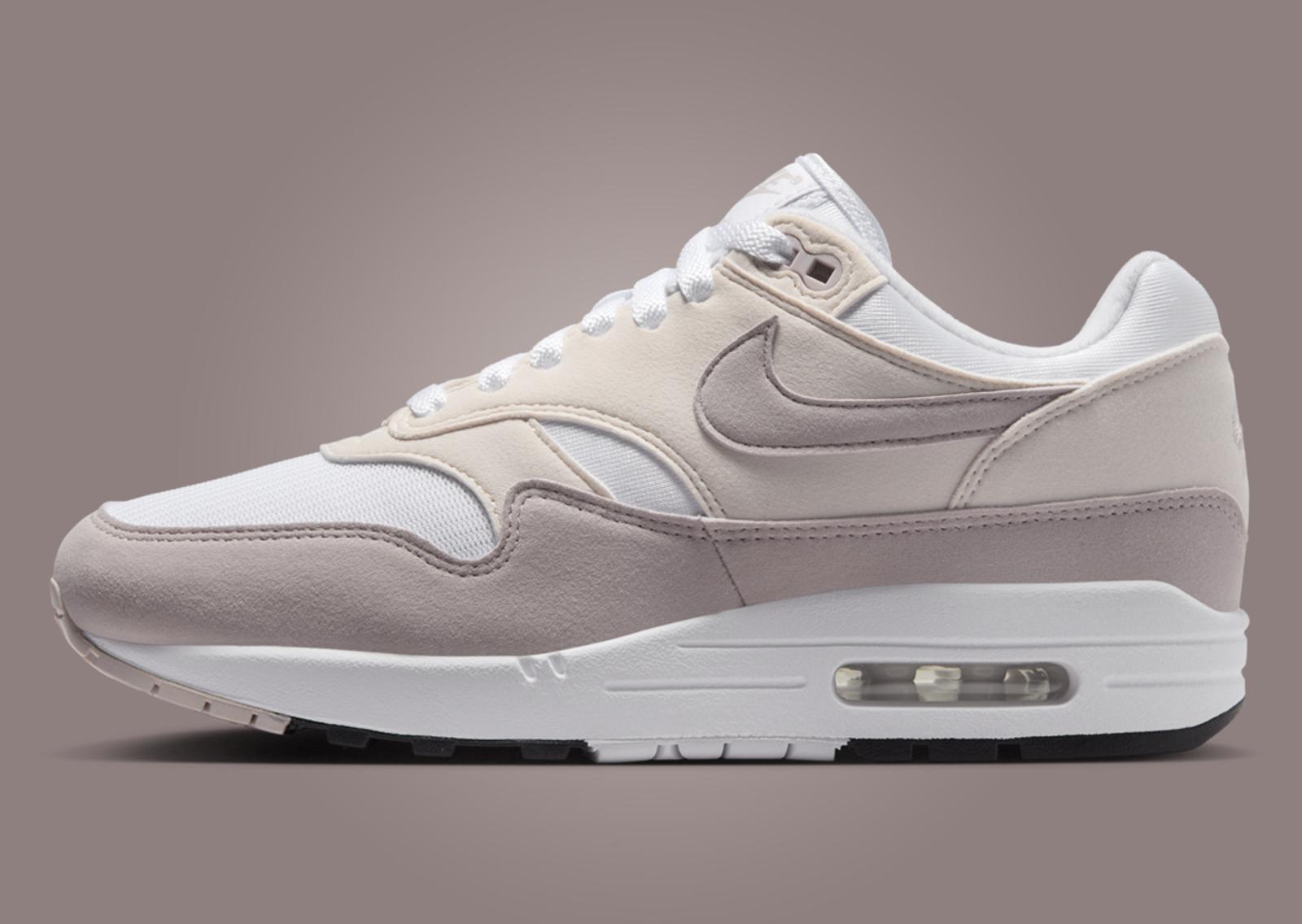 Nike Air Max 1 Phantom Platinum Violet (W) Lateral