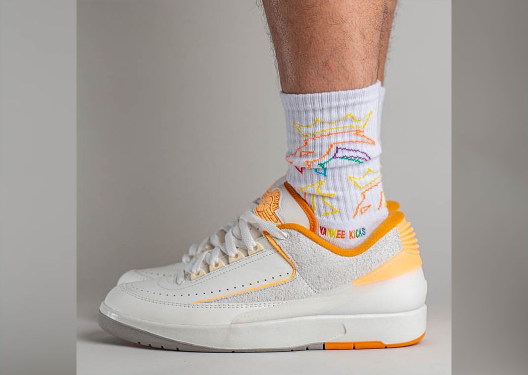 Melon Tint And Light Curry Accent This Air Jordan 2 Low