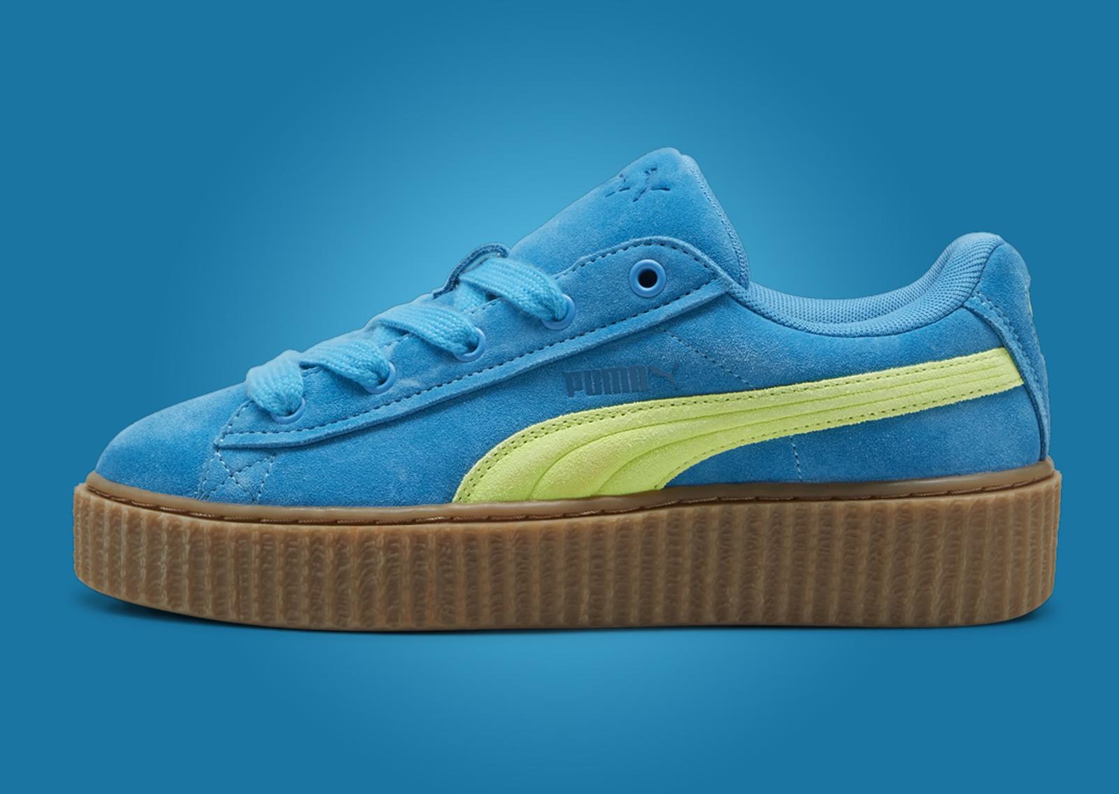 Fenty x Puma Creeper Phatty Speed Blue Lateral