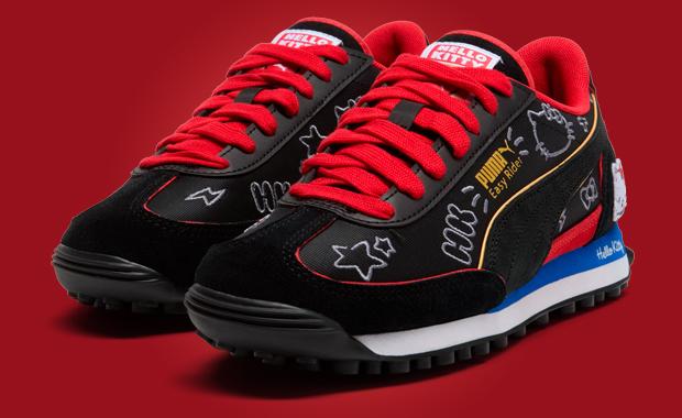 The Hello Kitty x Puma Easy Rider Black Releases in 2025