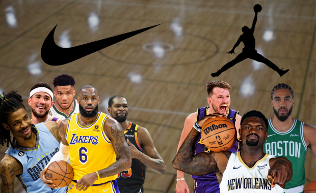 Nike and Jordan signature athletes