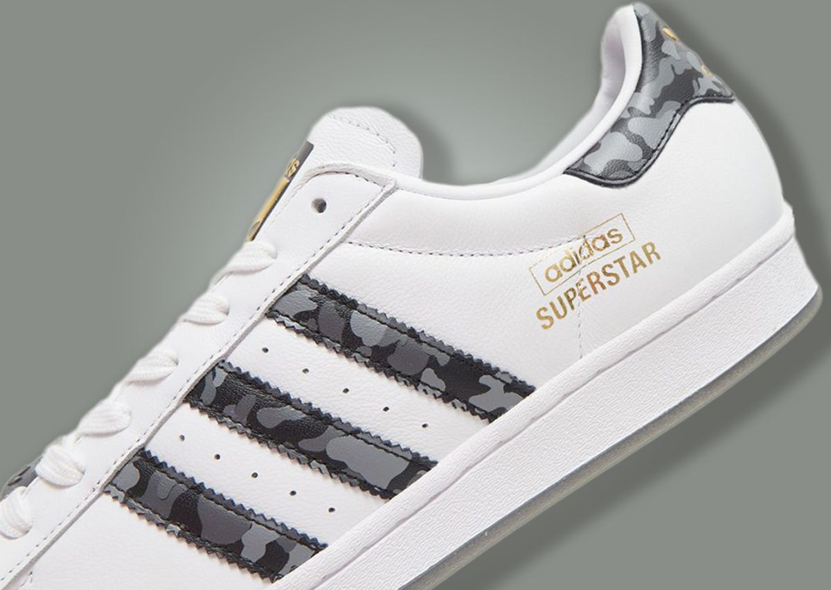 Military-Inspired Motifs Get Deployed On The adidas Superstar Camo