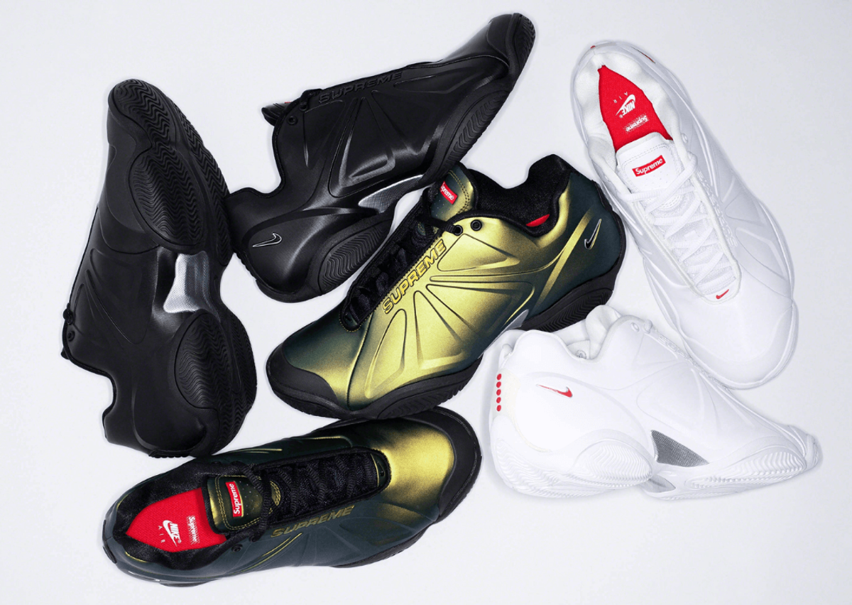 The Supreme x Nike Air Zoom Courtposite SP Pack Releases October 2023
