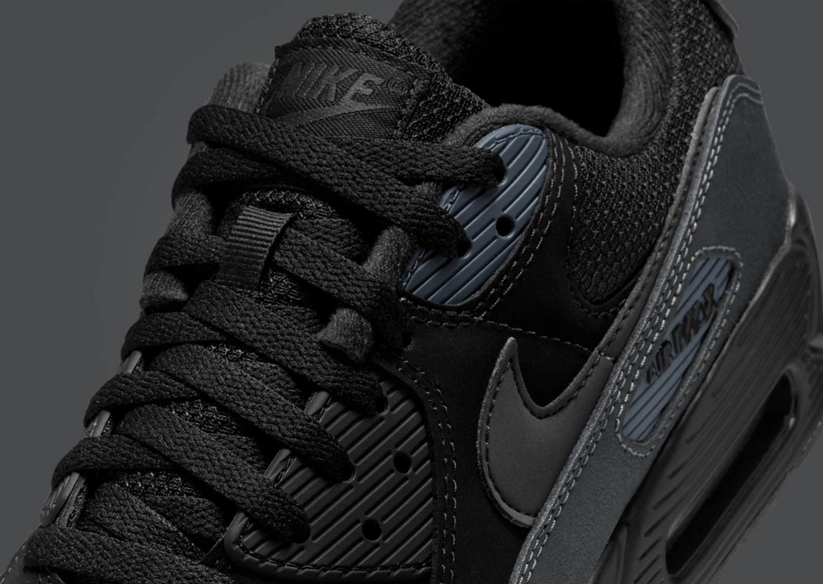 Nike Air Max 90 3M Swoosh Black Tongue