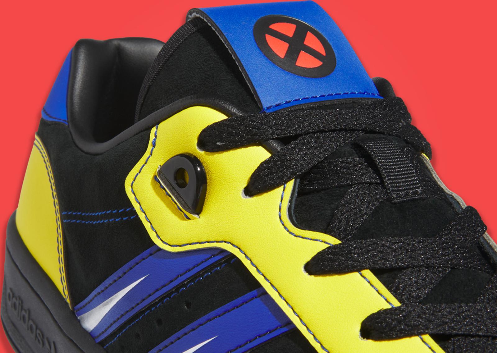 Deadpool & Wolverine x adidas Rivalry Low Wolverine Detail