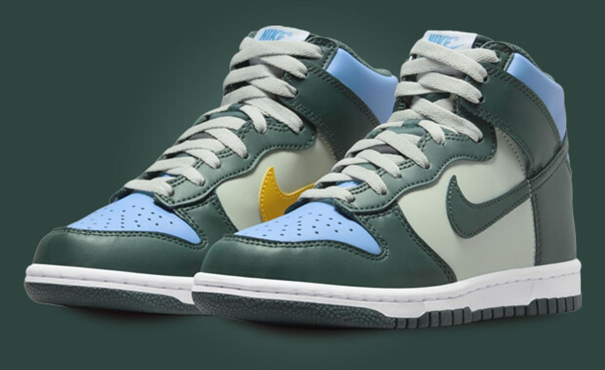 The Kids' Exclusive Nike Dunk High Deep Jungle University Blue Releases Holiday 2023