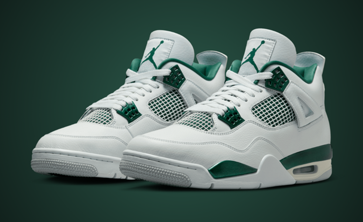 The Air Jordan 4 Oxidized Green Releases in June 2024