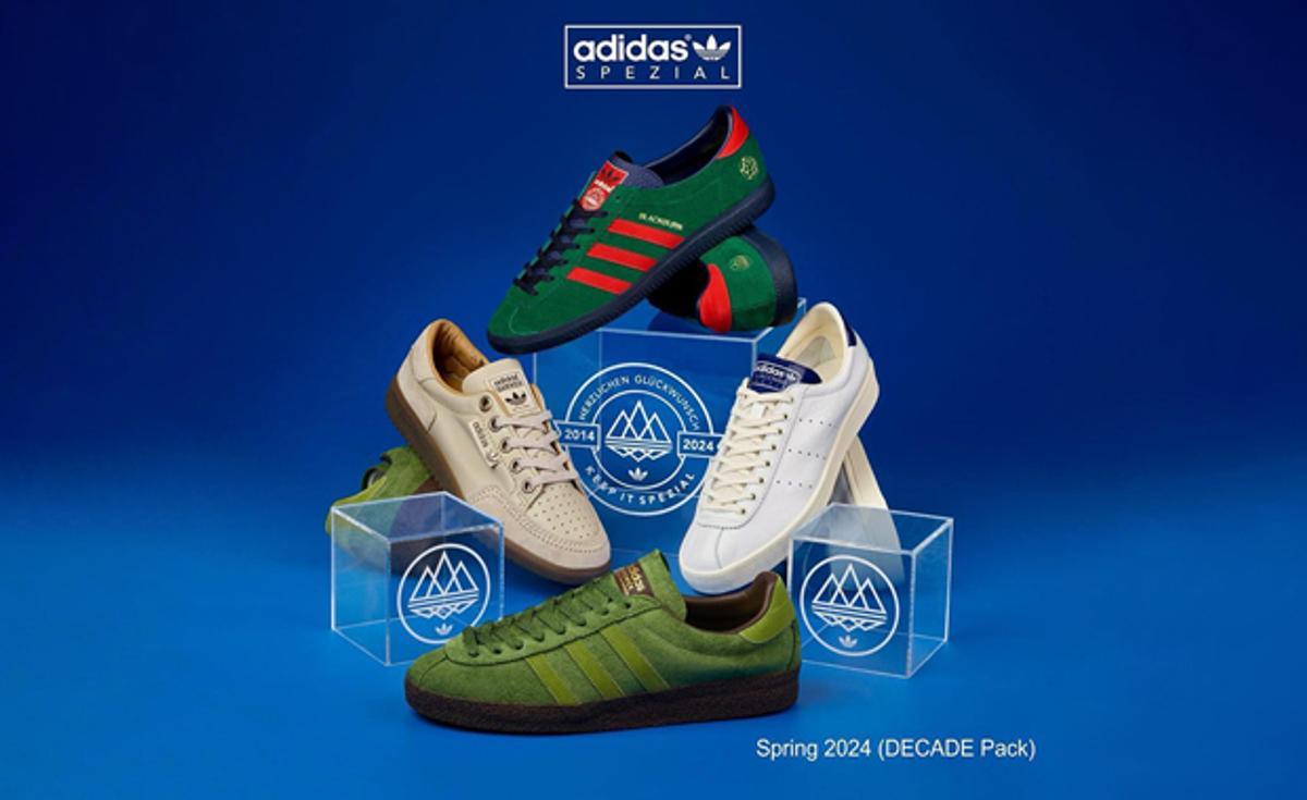 The adidas SPZL DECADE Pack Releases May 2024