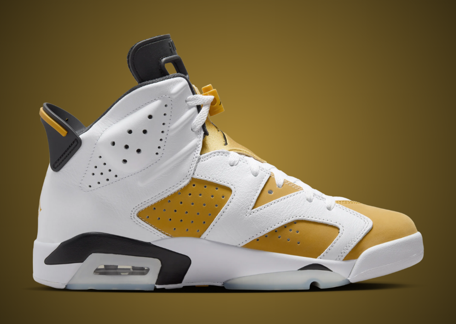 Air Jordan 6 Retro Yellow Ochre Medial