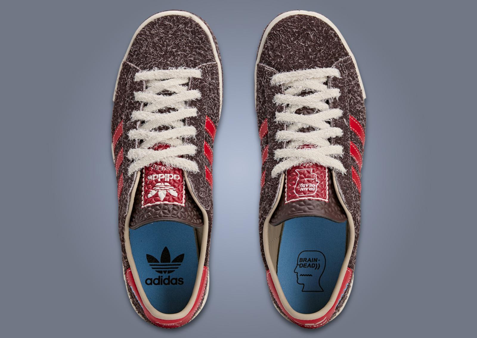 Brain Dead x adidas Forest Hills Shadow Brown Top