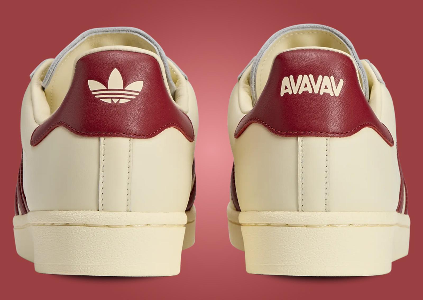 AVAVAV x adidas Superfinger Superstar Better Scarlet (W) Back