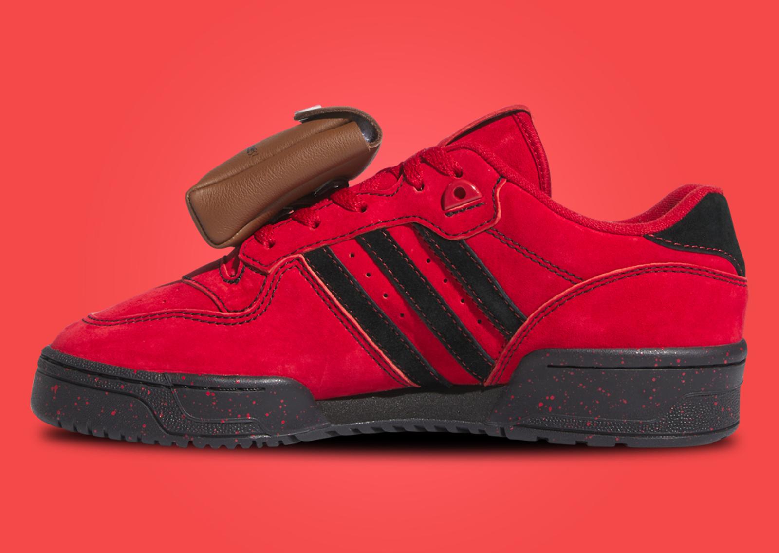 Deadpool & Wolverine x adidas Rivalry Low Deadpool Medial