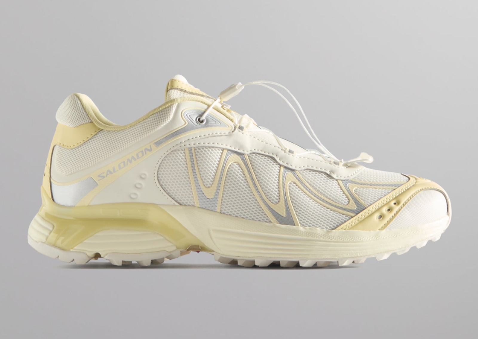 Kith x Salomon XT-Whisper Vanilla Transparent Yellow Lateral