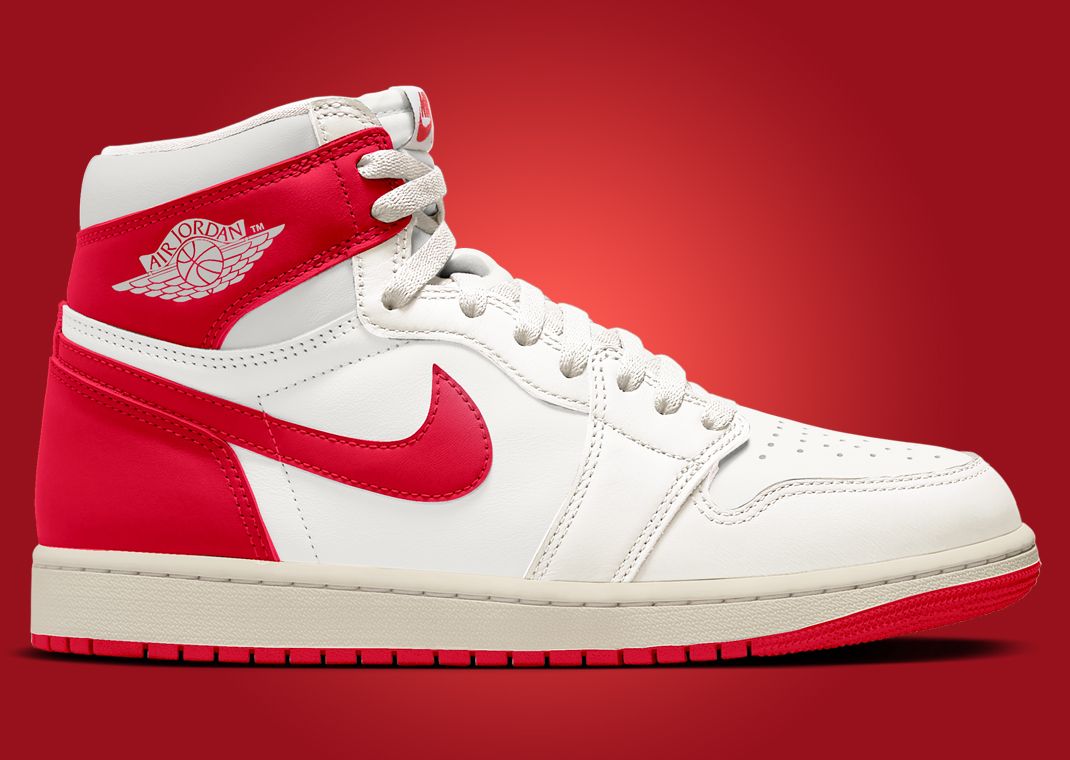 The Air Jordan 1 Retro High OG Sail University Red Releases
