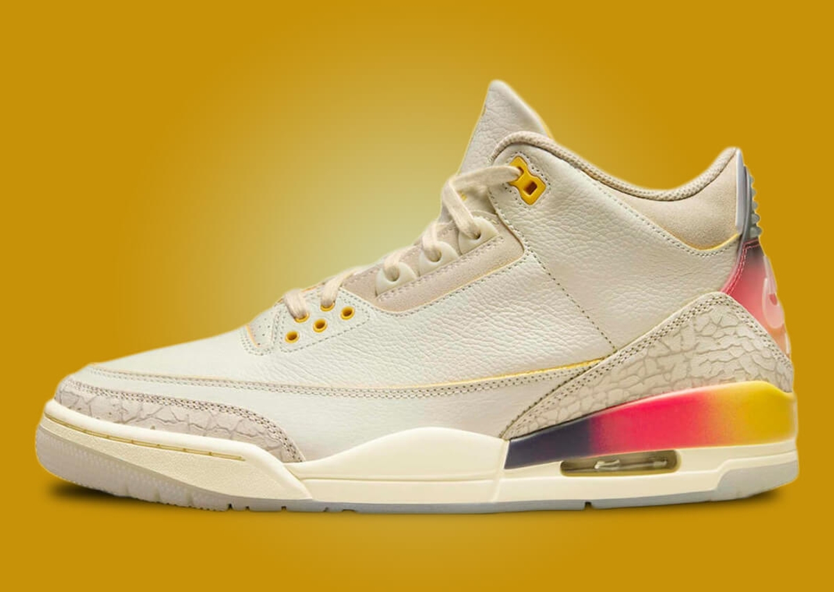 The J Balvin x Air Jordan 3 Medellín Sunset Takes Us To Colombia - The Drop  Date