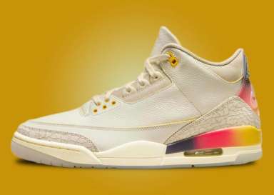 The J. Balvin x Air Jordan 3 Medellín Sunset Arrives September