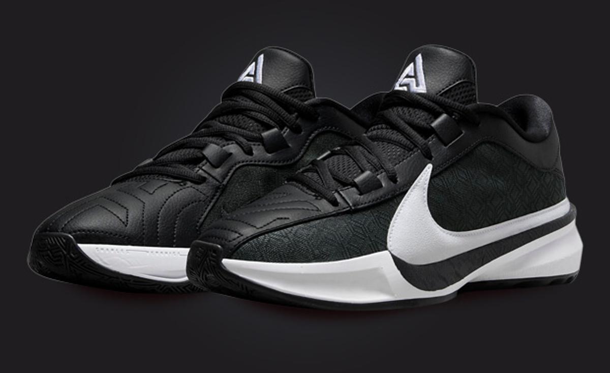 The Nike Zoom Freak 5 TB Black White Releases Fall 2023
