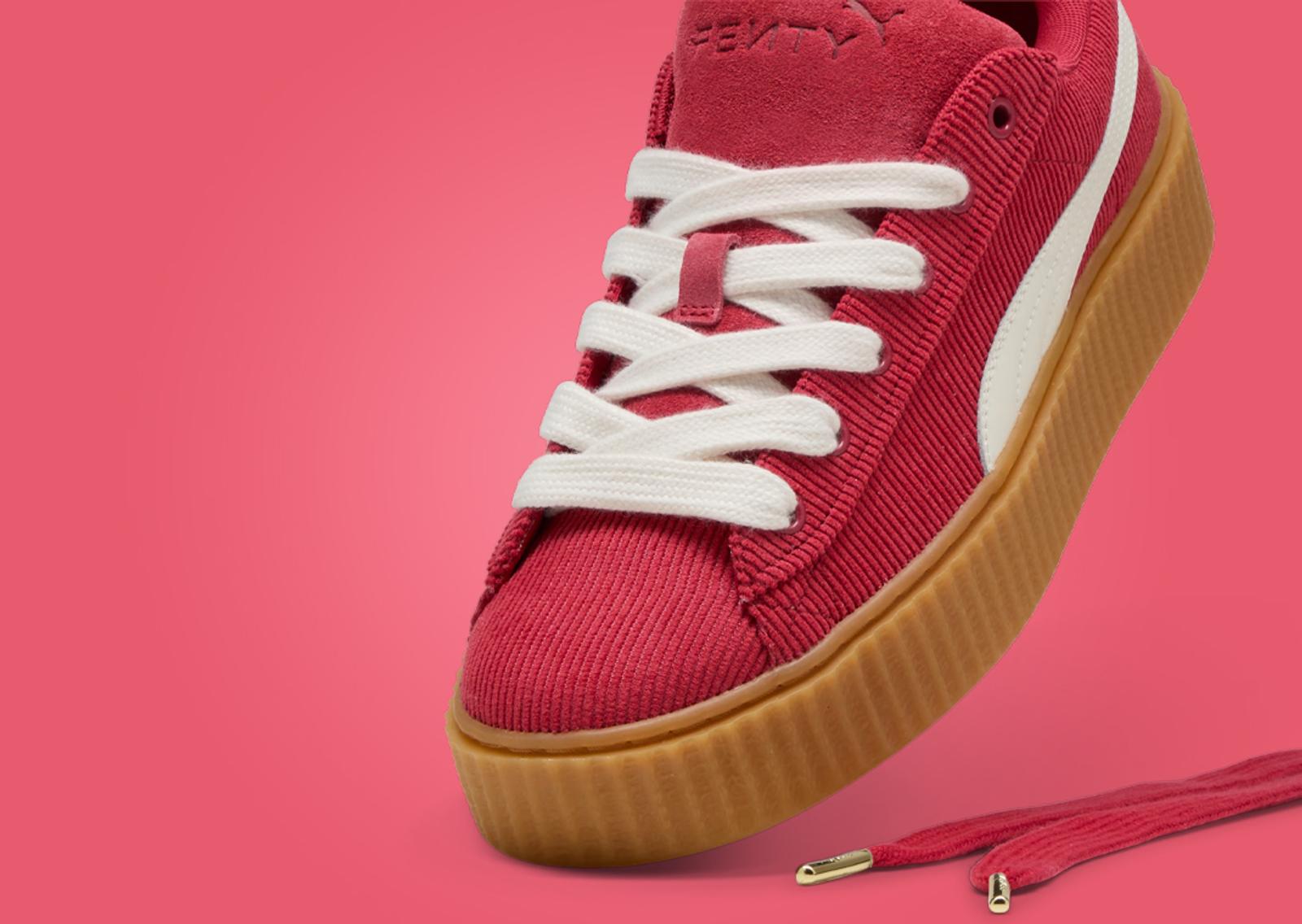 Fenty x Puma Creeper Phatty Corduroy Red Gum Toe