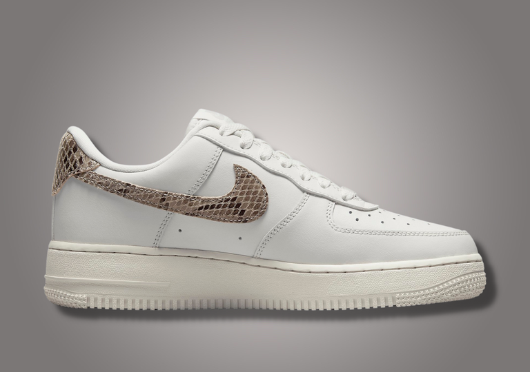 Snake-Inspired Swooshes Slither To The Nike Air Force 1 Low