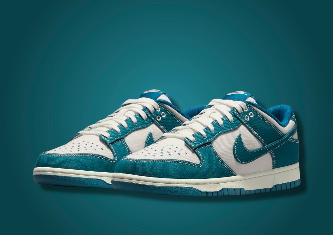 You'll Find Loads Of Cool Details On The Nike Dunk Low Industrial Blue