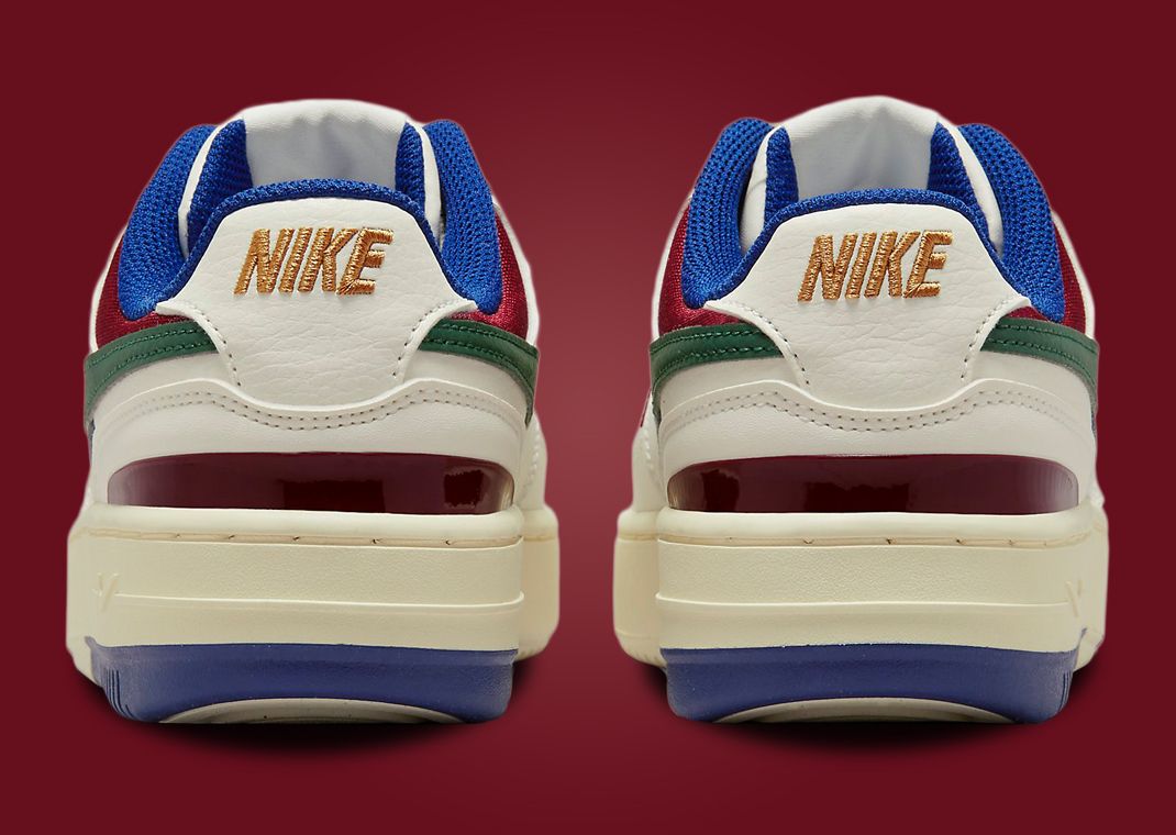 Nike Channels The '80s With The Gamma Force Sail Green Team Red Blue