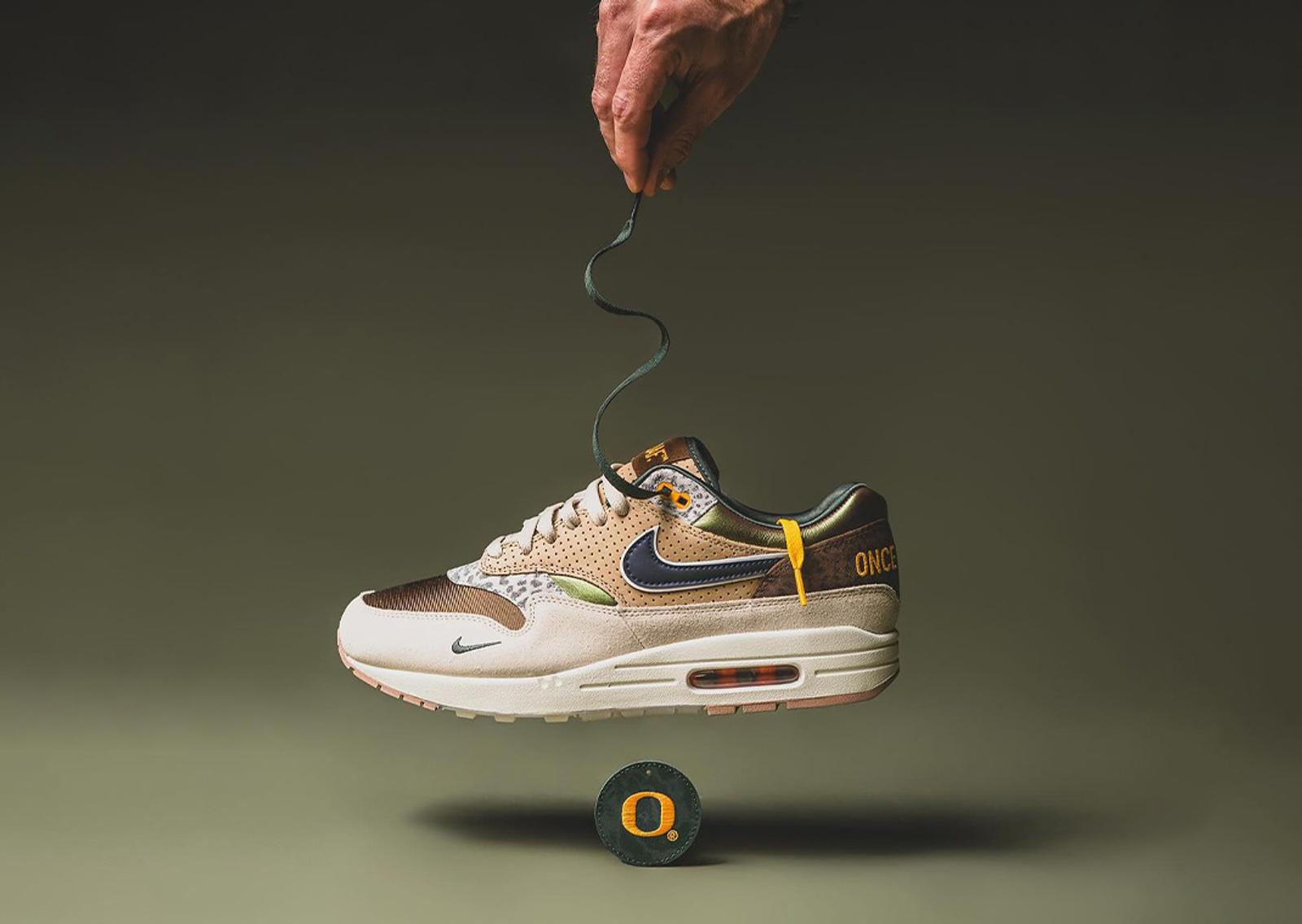 Division St. x Nike Air Max 1 '87 Premium University of Oregon PE Lateral