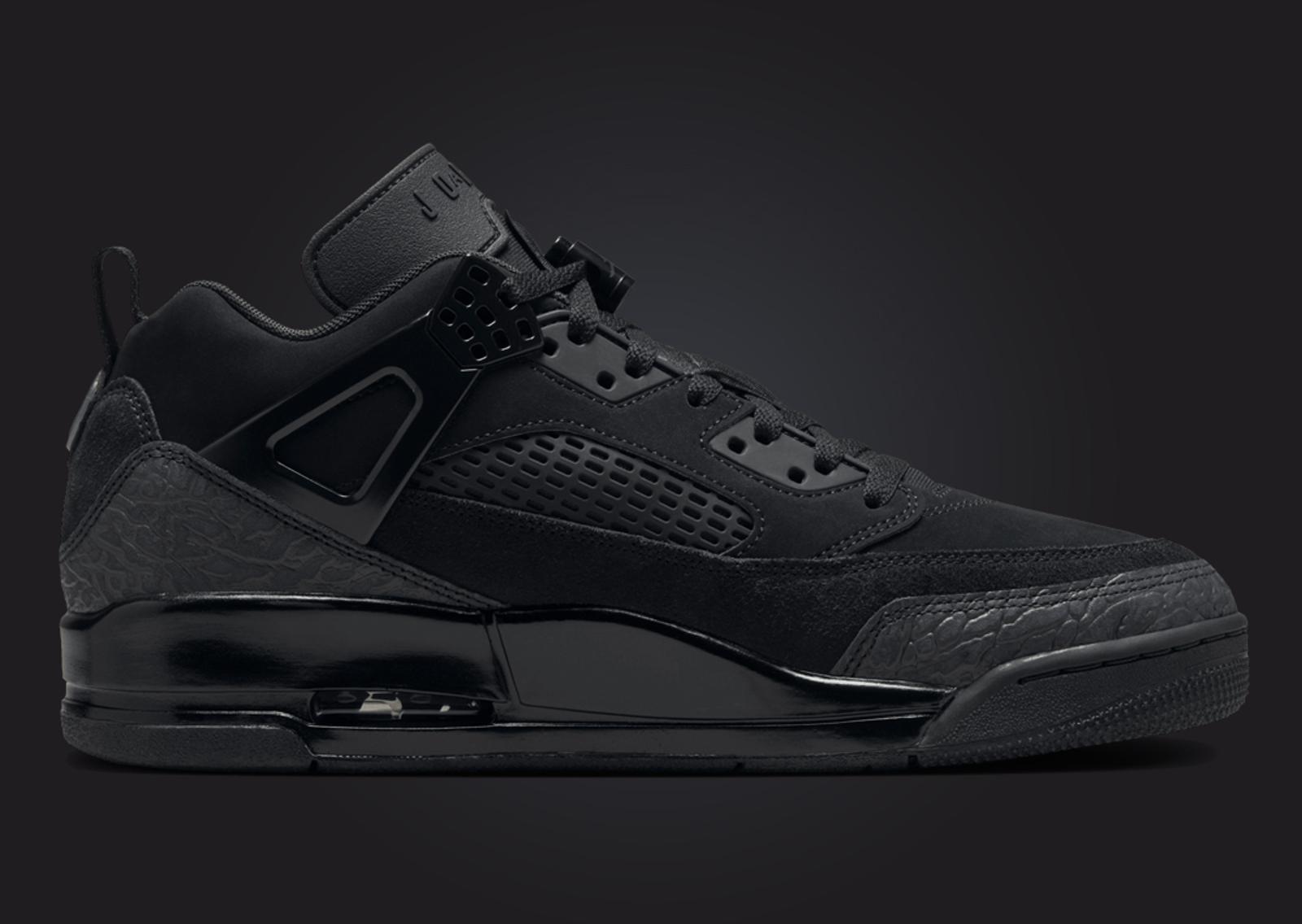 Jordan Spizike Low Black Cat Medial