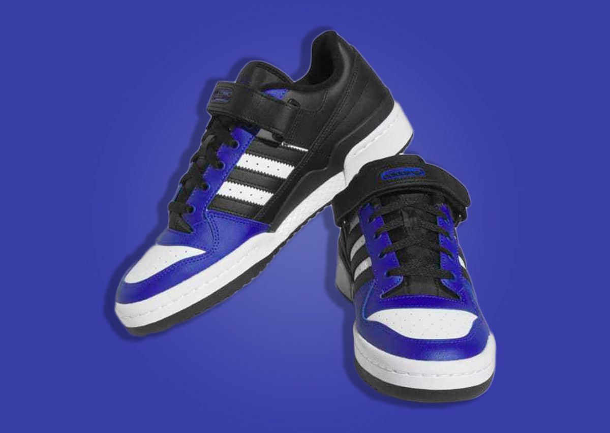 adidas forum low university blue