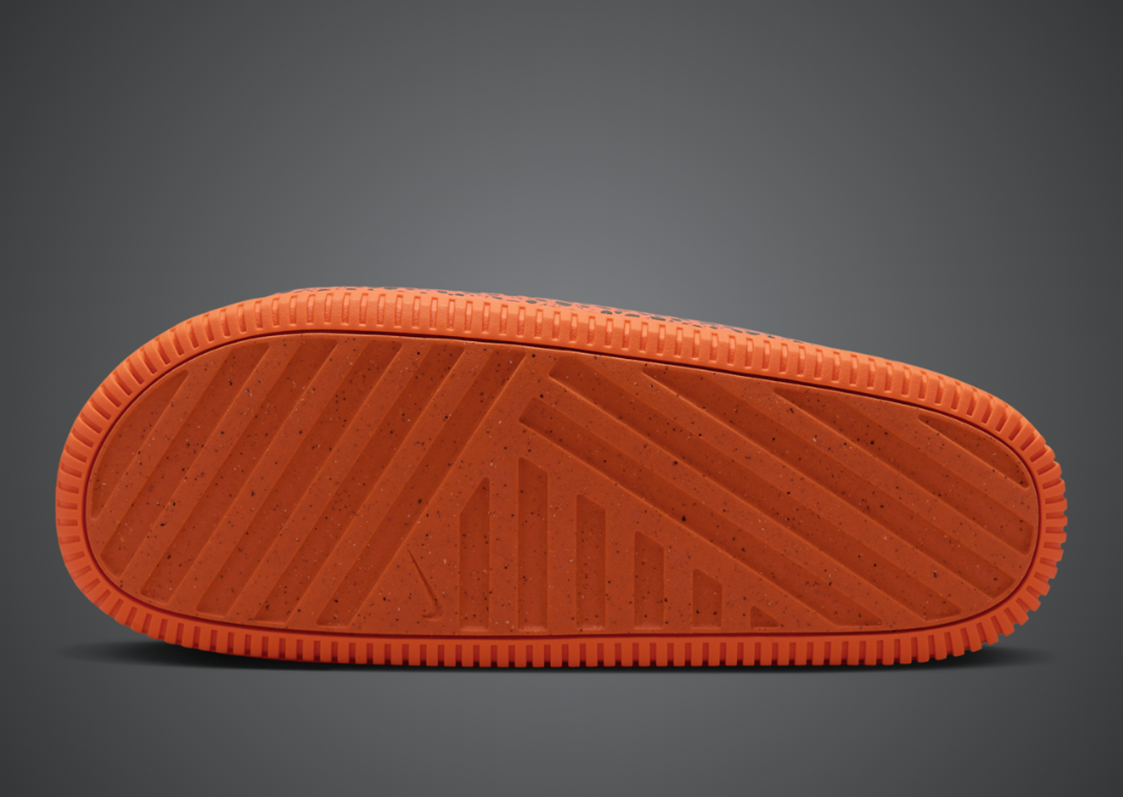 Nike Calm Slide Print Olympic Total Orange Outsole