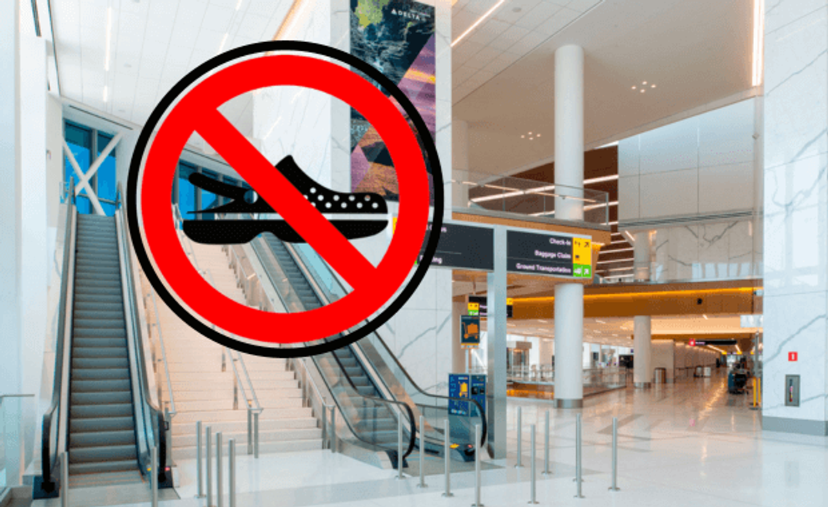 Are Crocs Banned From Airports?