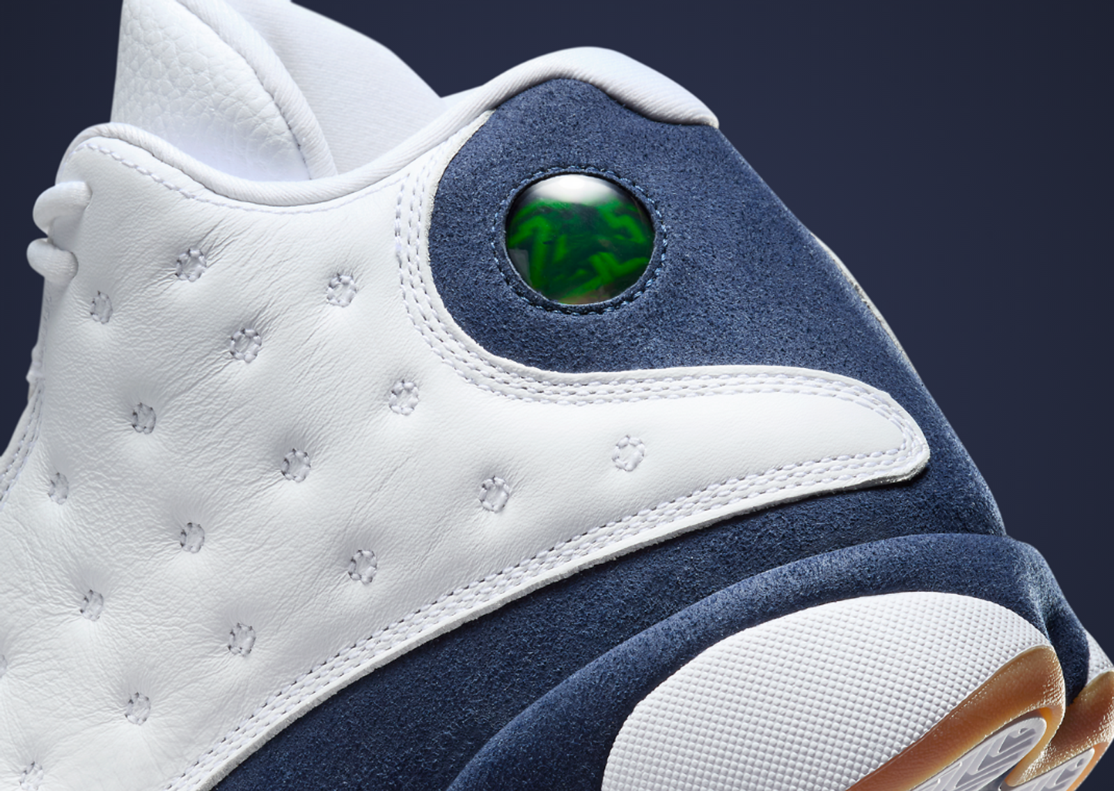 Air Jordan 13 Retro Midnight Navy Heel