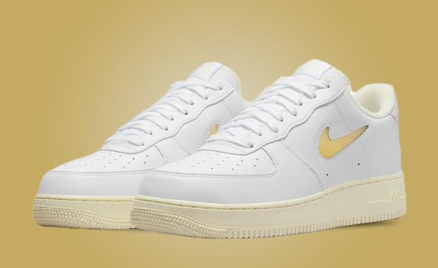 This Nike Air Force 1 Low Jewel Comes In Pale Vanilla