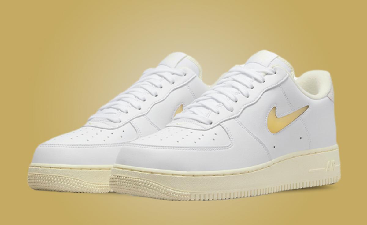 This Nike Air Force 1 Low Jewel Comes In Pale Vanilla