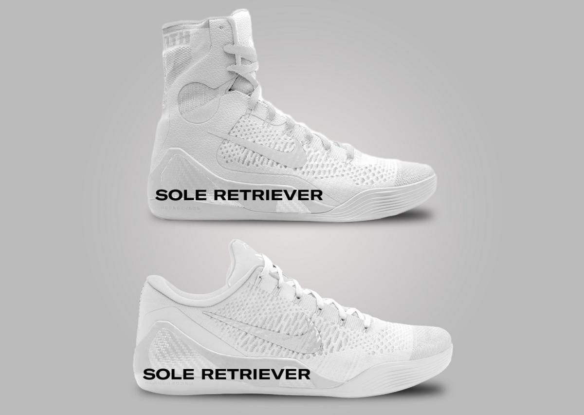Nike kobe hot sale 9 mens grey