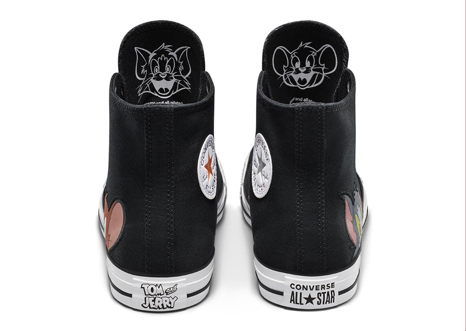 Tom & Jerry x Converse Chuck Taylor Black Heel Detail