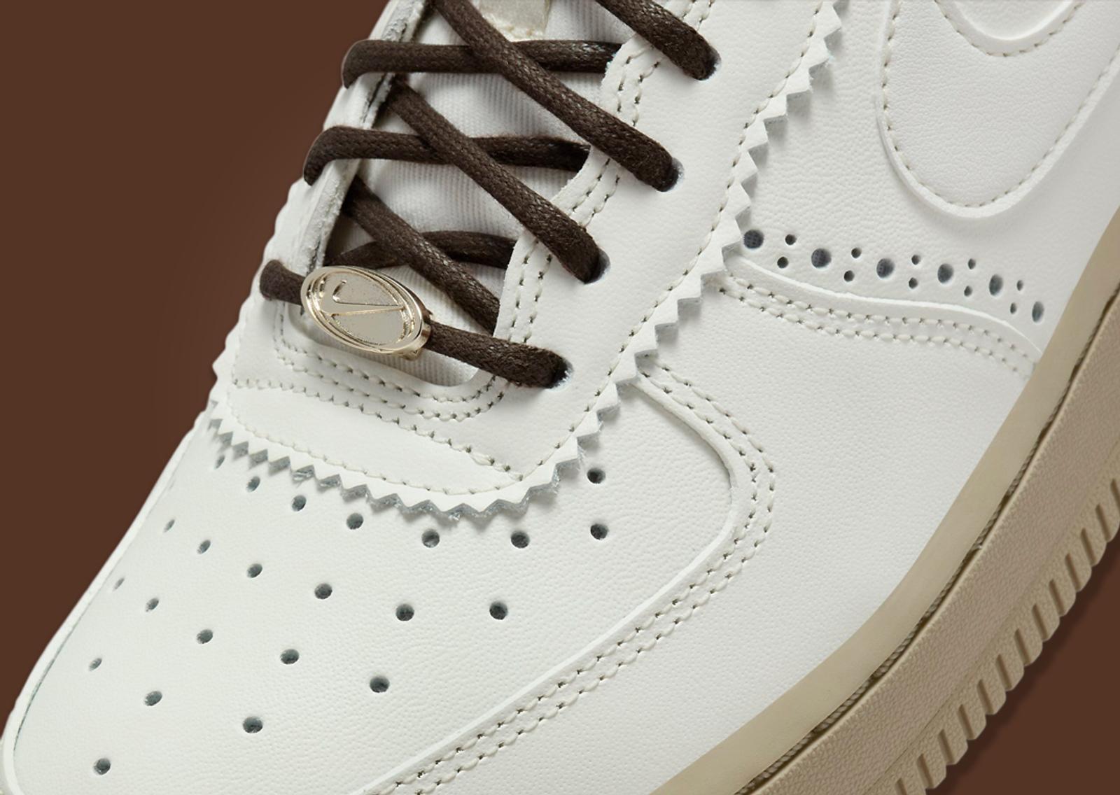 Nike Air Force 1 Low Brogue Sail (W) Toe