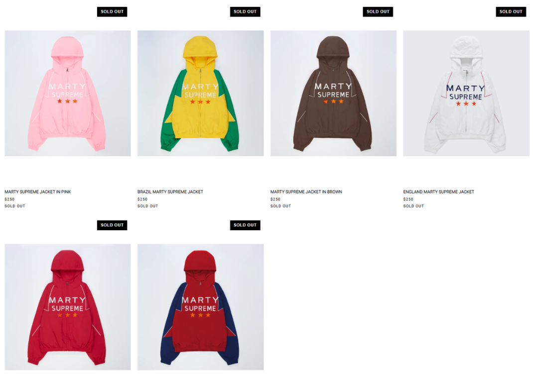 Dream Big: Nahmias Finally Dropped Marty Supreme Jackets Online
