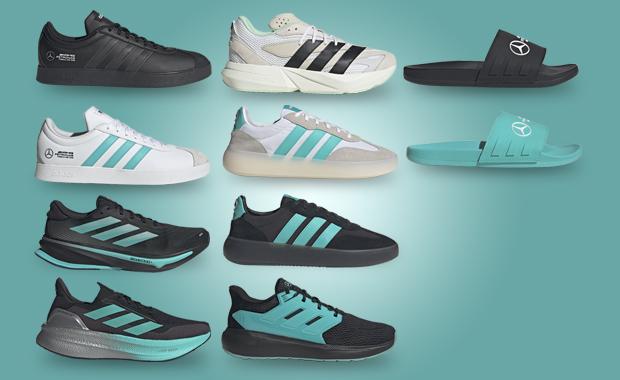 The Mercedes AMG Petronas Formula One Team x adidas Collection Releases February 2025