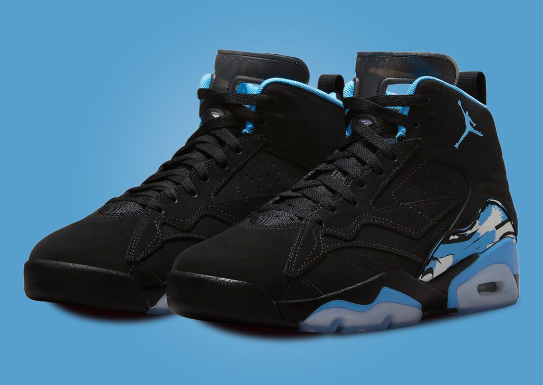 Black n shop blue jordans