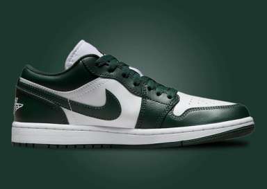 The Women’s Exclusive Air Jordan 1 Low White Galactic Jade Releases 