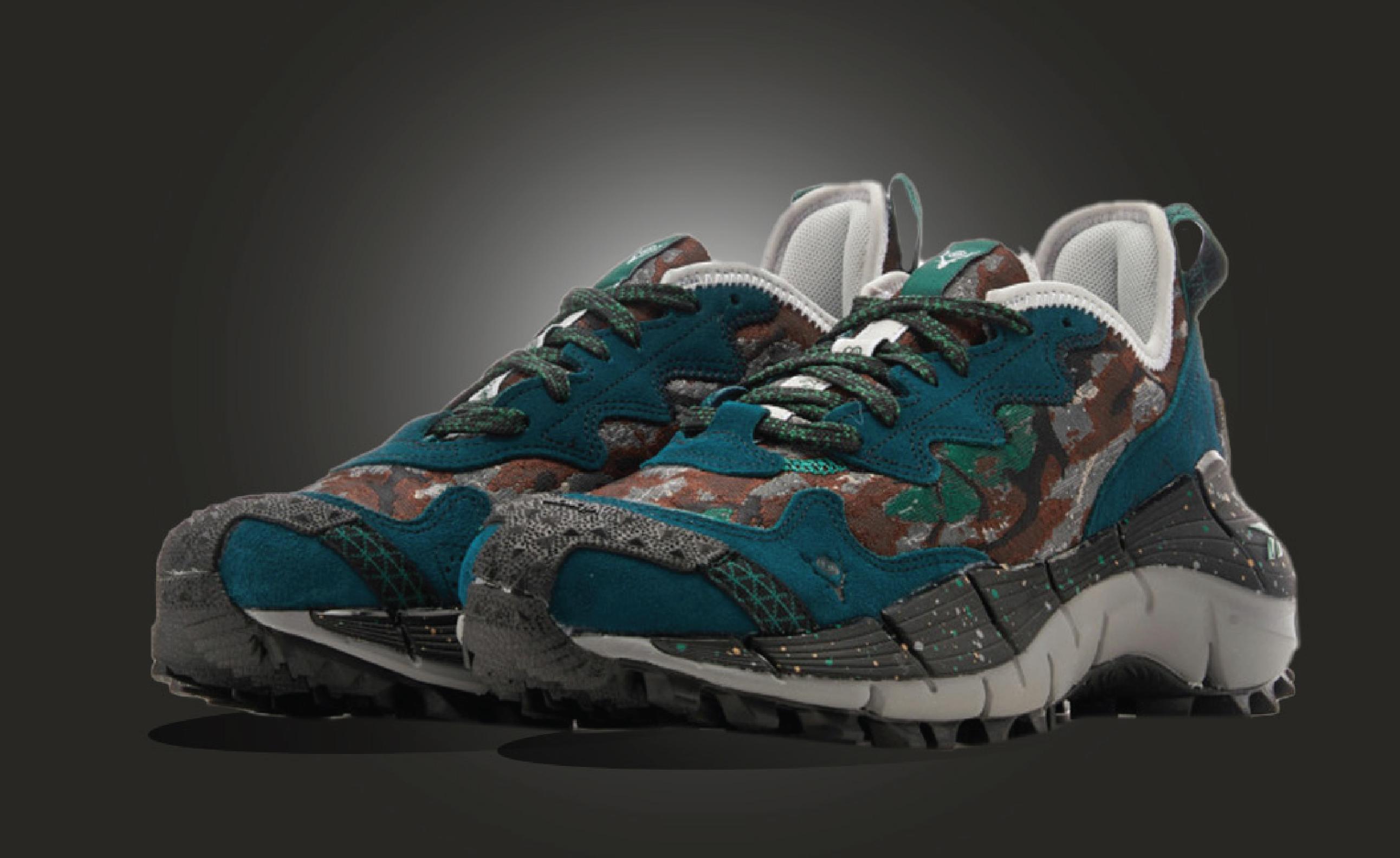 The South2 West8 x Reebok Zig Kinetica II Edge Gets Covered In Camo