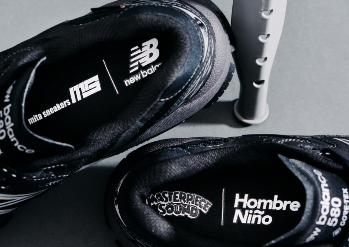 Masterpiece Sound x Hombe Nino x mita sneakers x New Balance 580 GTX