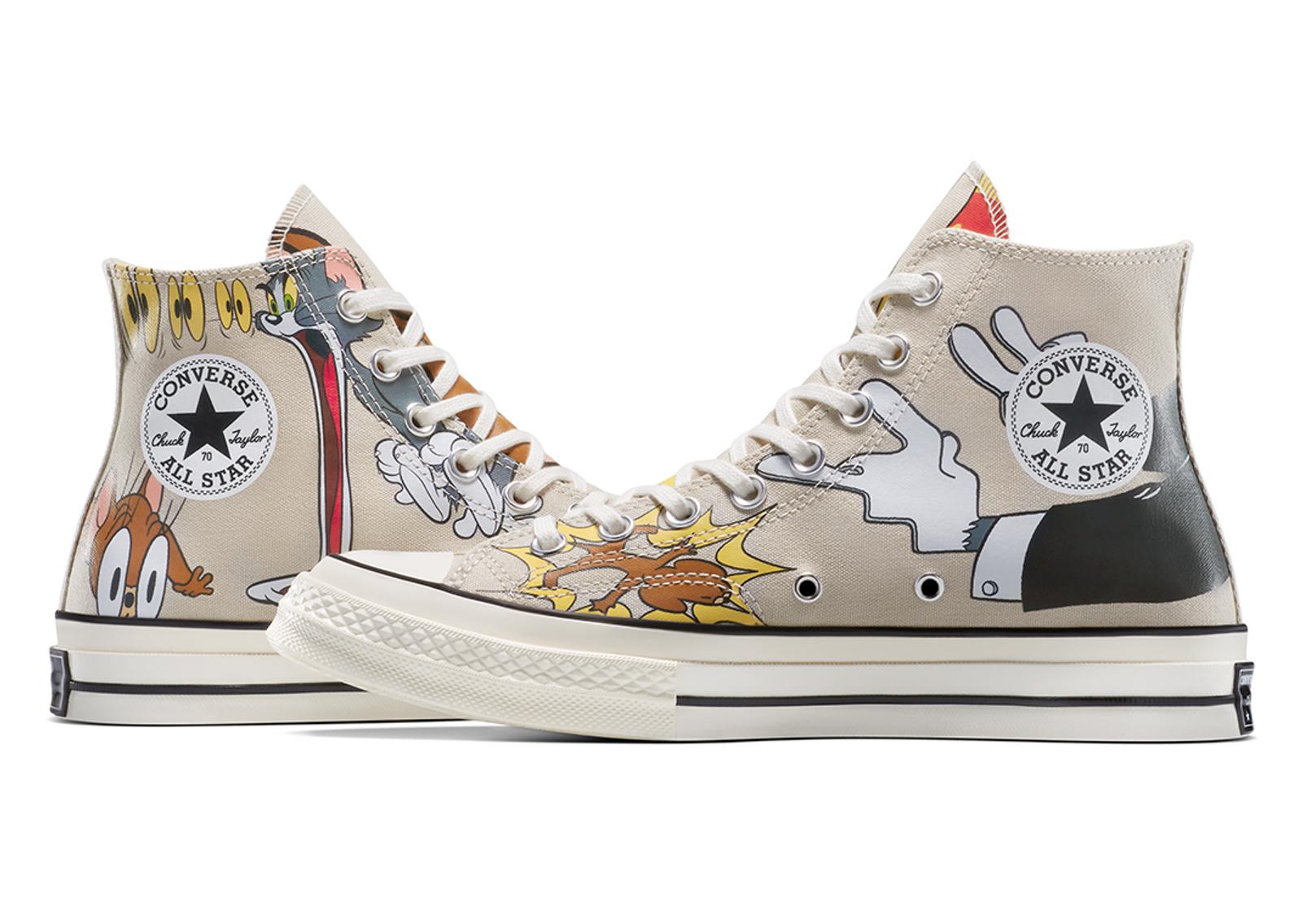 Tom & Jerry x Converse Chuck Taylor Egret Lateral