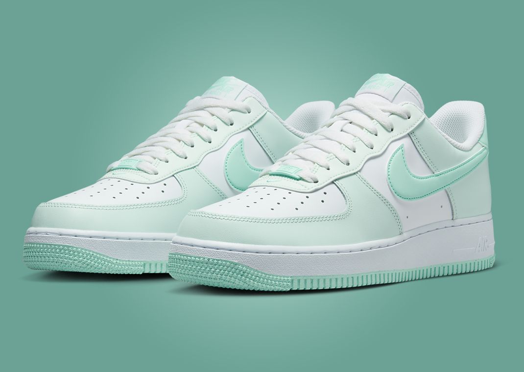 This Nike Air Force 1 Low is Minty Fresh